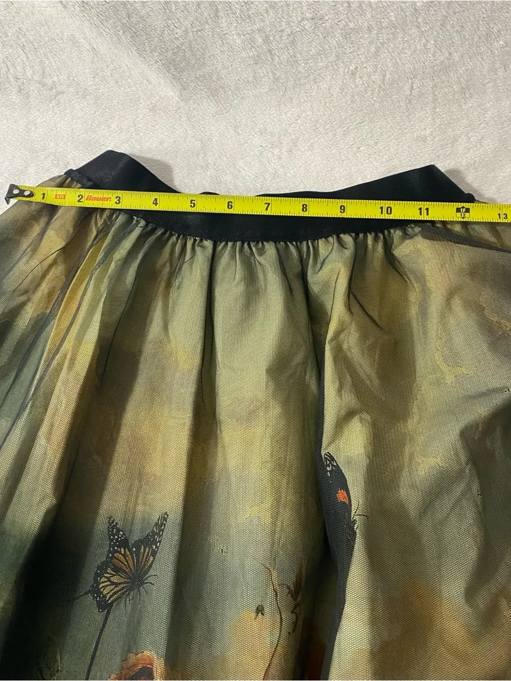 Anthropologie Wondernight Midi Skirt Tulle Swan Size XS NWT - Picture 9 of 14